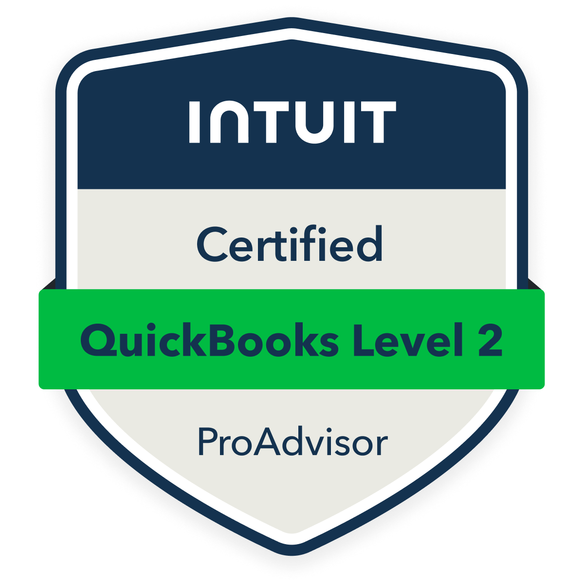 QuickBooks Certified Level 2 ProAdvisor