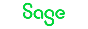 The Sage logo featuring the word "sage" in lowercase letters with a bright green, rounded font on a transparent background.